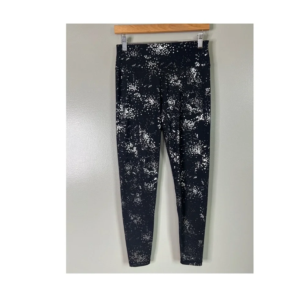 Sweaty Betty glow sparkle ankle leggings size large activewear sporty athletic - Picture 5 of 8